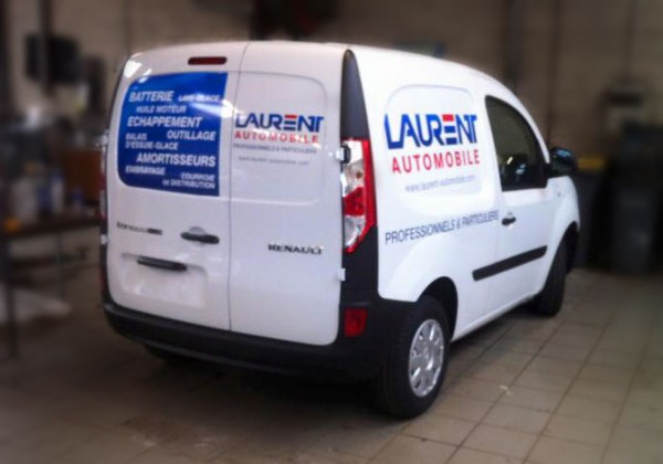 Marquage véhicule Laurent automobile