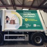 Marquage semi-covering sur camion – LOIRE FOREZ pour le département de la Loire